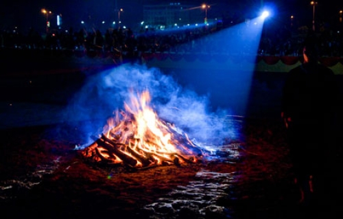 Secretive tradition of fire dancing in Ha Giang Province