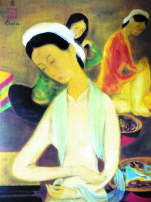 Vietnam Silk Painting conquer the heart of art lovers